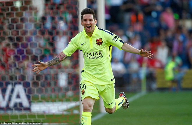 Messi giúp Barca chính thức vô địch La Liga sớm ảnh 2 Messi giúp Barca chính thức vô địch La Liga sớm ảnh 2