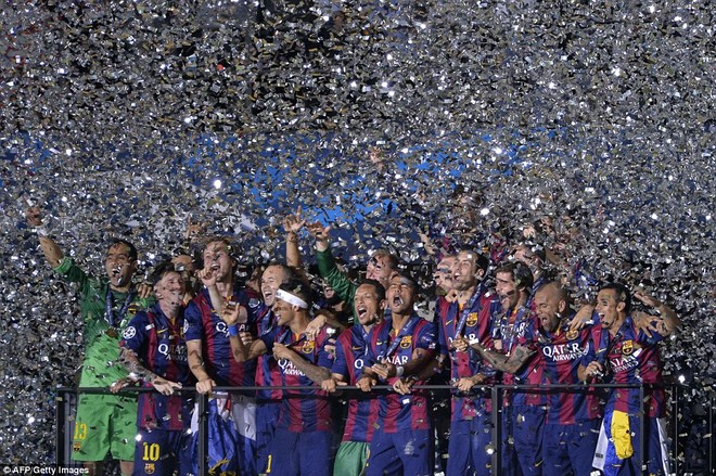 “Dừng hình” đêm đăng quang để đời của Barcelona ảnh 16 “Dừng hình” đêm đăng quang để đời của Barcelona ảnh 16