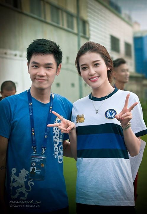 Á hậu Huyền My "tỏa sáng" ở giải CĐV Chelsea toàn quốc ảnh 5 Á hậu Huyền My "tỏa sáng" ở giải CĐV Chelsea toàn quốc ảnh 5