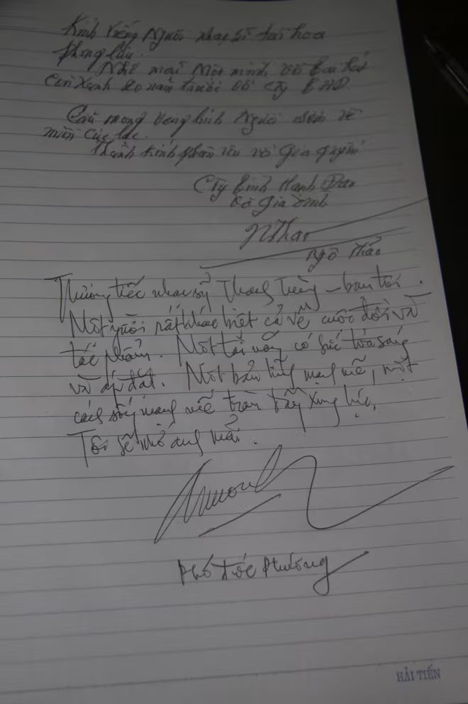 Tiễn đưa nhạc sĩ Thanh Tùng về với đất mẹ ảnh 11 Tiễn đưa nhạc sĩ Thanh Tùng về với đất mẹ ảnh 11