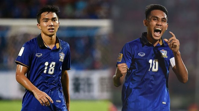 Kết quả hình ảnh cho Chanathip Songkrasin Teerasil Dangda