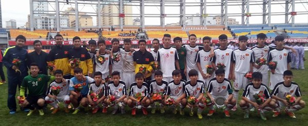 U15 Việt Nam đoạt ngôi Á quân giải đấu tại Trung Quốc ảnh 1 U15 Việt Nam đoạt ngôi Á quân giải đấu tại Trung Quốc ảnh 1