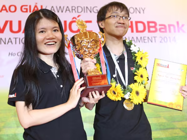 “Tiên đồng ngọc nữ” cờ vua Việt Nam cùng đoạt vé World Cup ảnh 1 “Tiên đồng ngọc nữ” cờ vua Việt Nam cùng đoạt vé World Cup ảnh 1