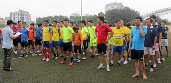 Đội bóng Báo ANTĐ xuất sắc vào bán kết Hội thao Công đoàn CATP Hà Nội ảnh 1 Đội bóng Báo ANTĐ xuất sắc vào bán kết Hội thao Công đoàn CATP Hà Nội ảnh 1