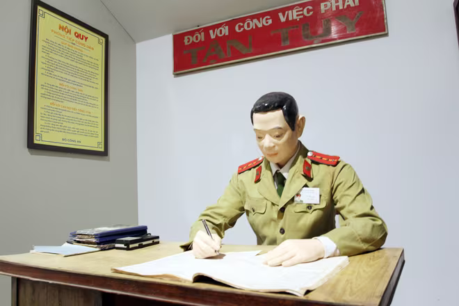 Bảo tàng Công an Hà Nội trưng bày những gì? ảnh 8