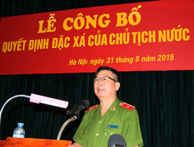 Trao quyết định đặc xá cho 168 phạm nhân Trại tạm giam số 1 ảnh 2 Trao quyết định đặc xá cho 168 phạm nhân Trại tạm giam số 1 ảnh 2