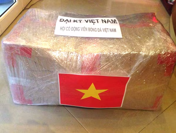 Đại kỳ và 10.000 CĐV sẵn sàng tiếp lửa ĐT Việt Nam trên sân Đài Loan ảnh 2 Đại kỳ và 10.000 CĐV sẵn sàng tiếp lửa ĐT Việt Nam trên sân Đài Loan ảnh 2