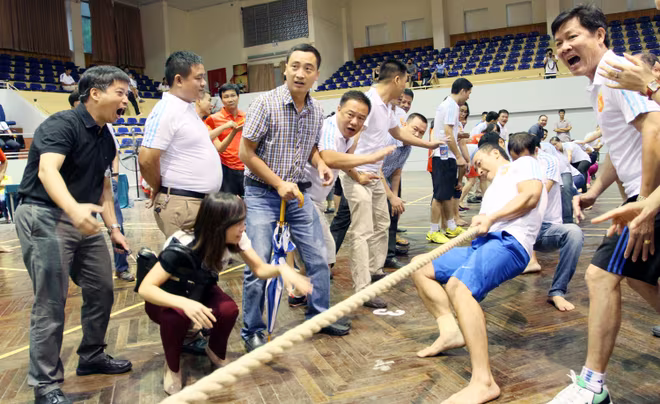 Tưng bừng ngày hội thể thao của những người làm báo Thủ đô ảnh 8 Tưng bừng ngày hội thể thao của những người làm báo Thủ đô ảnh 8