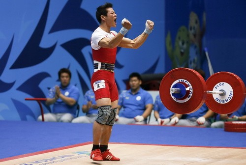 Cử tạ Việt Nam cầm chắc 3 suất dự Olympic 2016 ảnh 1 Cử tạ Việt Nam cầm chắc 3 suất dự Olympic 2016 ảnh 1