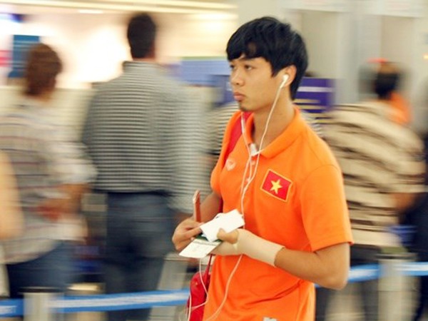 U23 Việt Nam về nước mà không có Công Phượng ảnh 1 U23 Việt Nam về nước mà không có Công Phượng ảnh 1