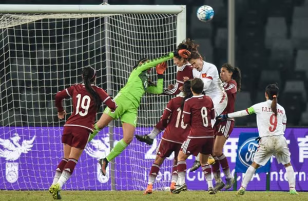 Chùm ảnh: Tuyển nữ Việt Nam thua sát nút tuyển nữ Mexico ảnh 4