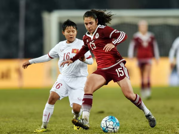Chùm ảnh: Tuyển nữ Việt Nam thua sát nút tuyển nữ Mexico ảnh 3