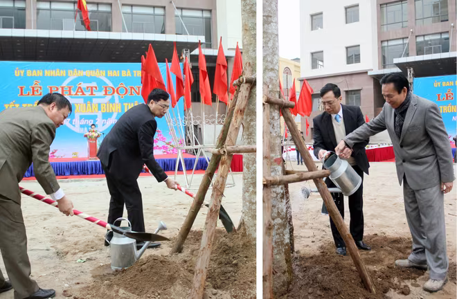 UBND quận Hai Bà Trưng phát động Tết trồng cây 2016 ảnh 2 UBND quận Hai Bà Trưng phát động Tết trồng cây 2016 ảnh 2