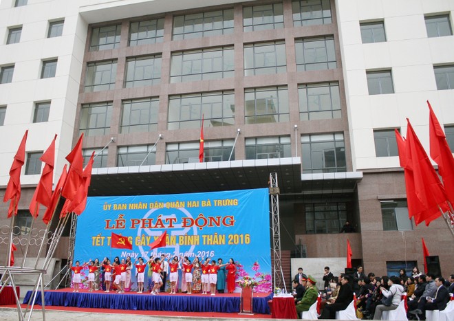 UBND quận Hai Bà Trưng phát động Tết trồng cây 2016 ảnh 1 UBND quận Hai Bà Trưng phát động Tết trồng cây 2016 ảnh 1