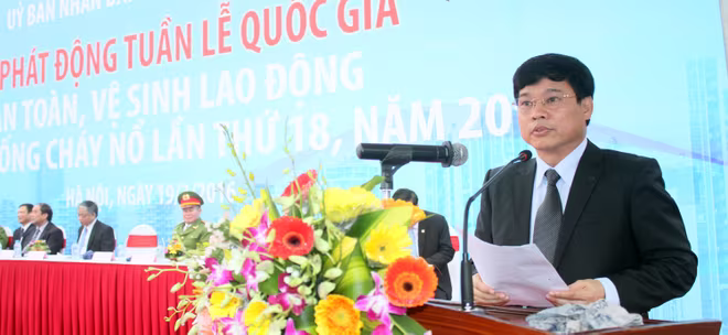Phát động Tuần lễ quốc gia an toàn vệ sinh lao động, phòng chống cháy nổ 2016 ảnh 1 Phát động Tuần lễ quốc gia an toàn vệ sinh lao động, phòng chống cháy nổ 2016 ảnh 1