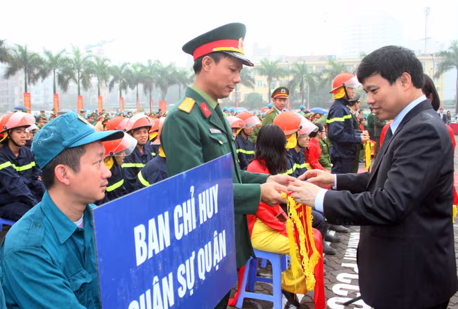 Phát động Tuần lễ quốc gia an toàn vệ sinh lao động, phòng chống cháy nổ 2016 ảnh 2 Phát động Tuần lễ quốc gia an toàn vệ sinh lao động, phòng chống cháy nổ 2016 ảnh 2