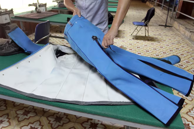 Ngỡ ngàng trước "lò luyện vàng Olympic" lạc hậu đến khó tin của Hoàng Xuân Vinh ảnh 5