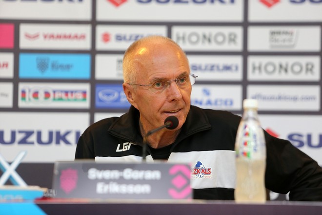 HLV Eriksson: "Cầm quân ở AFF Cup không khác ở World Cup là mấy" ảnh 1 HLV Eriksson: "Cầm quân ở AFF Cup không khác ở World Cup là mấy" ảnh 1