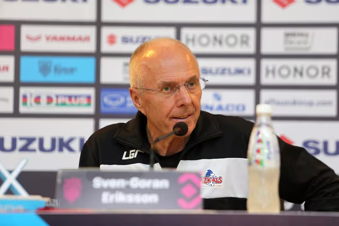 HLV Eriksson: "Cầm quân ở AFF Cup không khác ở World Cup là mấy" ảnh 1 HLV Eriksson: "Cầm quân ở AFF Cup không khác ở World Cup là mấy" ảnh 1