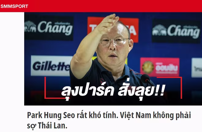 Thầy Park bênh người nhà, yêu cầu phóng viên Thái Lan giữ phép lịch sự ảnh 2 Thầy Park bênh người nhà, yêu cầu phóng viên Thái Lan giữ phép lịch sự ảnh 2