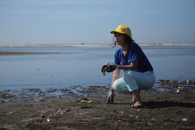 Thu Minh cùng hơn 1000 người nhặt rác  ảnh 8
