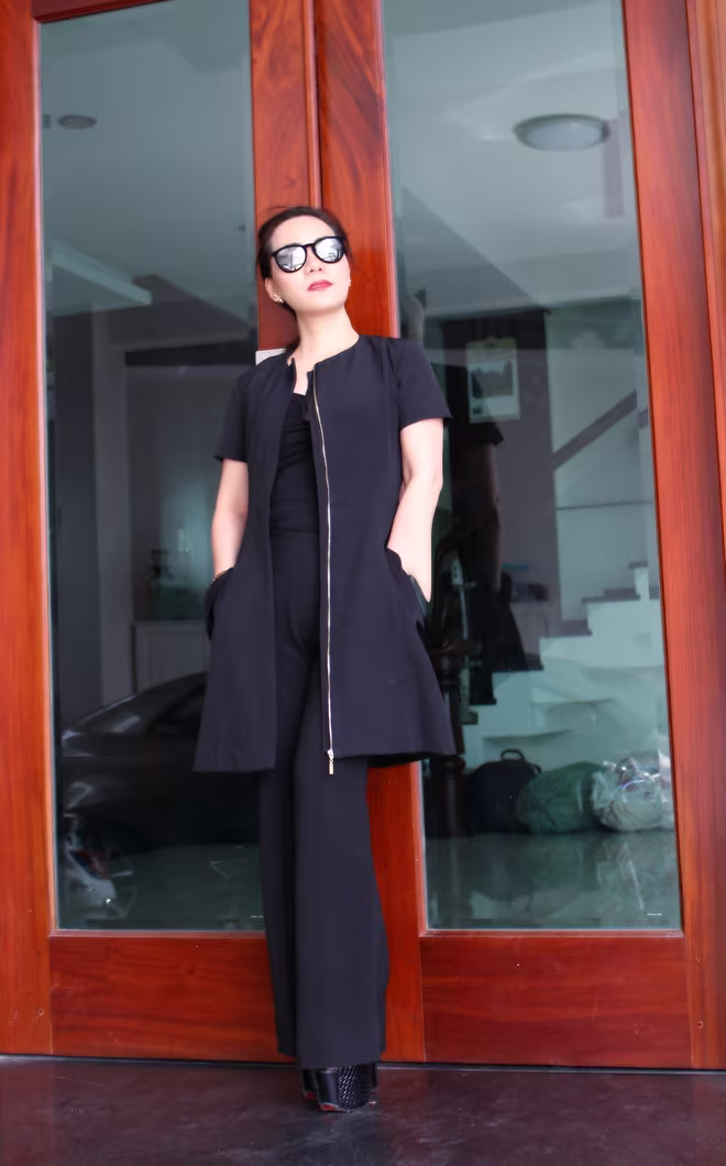 Nữ hoàng Kim Chi phá cách với trang phục vest ảnh 6 Nữ hoàng Kim Chi phá cách với trang phục vest ảnh 6