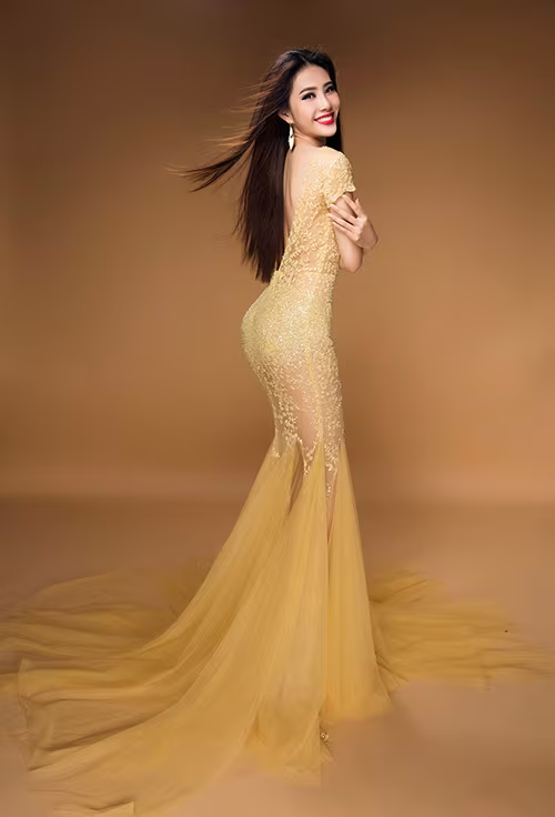 Nam Em - "Bản sao" Hoa hậu Đặng Thu Thảo thi "Hoa hậu Trái đất 2016" ảnh 5