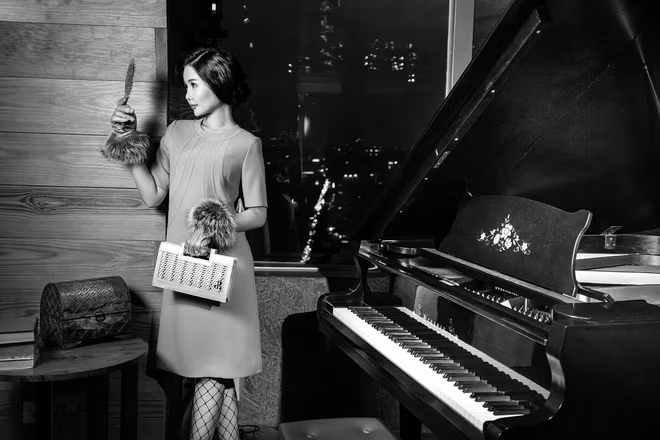 Lê Âu Ngân Anh đang chờ cấp phép thi "Hoa hậu Liên lục địa" ảnh 2