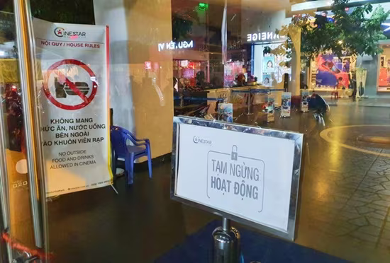 Rạp chiếu phim Việt Nam và hãng phim tư nhân "kêu cứu" vì dịch Covid-19 ảnh 1 Rạp chiếu phim Việt Nam và hãng phim tư nhân "kêu cứu" vì dịch Covid-19 ảnh 1