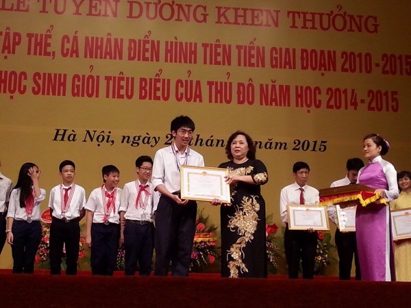 Giải thưởng cao không phải là cái đích của giáo dục ảnh 1 Giải thưởng cao không phải là cái đích của giáo dục ảnh 1