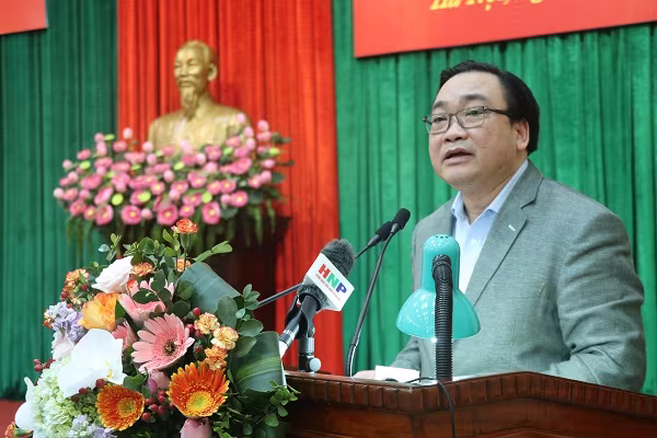 Bí thư Thành ủy Hoàng Trung Hải: Hà Nội sẽ sớm hoàn thiện Đề án thí điểm mô hình chính quyền đô thị ảnh 1 Bí thư Thành ủy Hoàng Trung Hải: Hà Nội sẽ sớm hoàn thiện Đề án thí điểm mô hình chính quyền đô thị ảnh 1