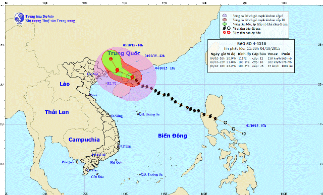 Quảng Ninh, Lạng Sơn đề phòng mưa lớn sau bão số 4 ảnh 1 Quảng Ninh, Lạng Sơn đề phòng mưa lớn sau bão số 4 ảnh 1