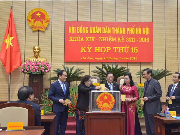 Hà Nội sắp bầu Chủ tịch HĐND TP, Chủ tịch UBND TP khóa XV ảnh 1 Hà Nội sắp bầu Chủ tịch HĐND TP, Chủ tịch UBND TP khóa XV ảnh 1