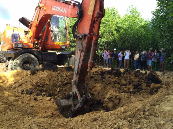 Bùn thải chôn lấp trái phép của Formosa tại Hà Tĩnh có xyanua vượt ngưỡng  ảnh 1