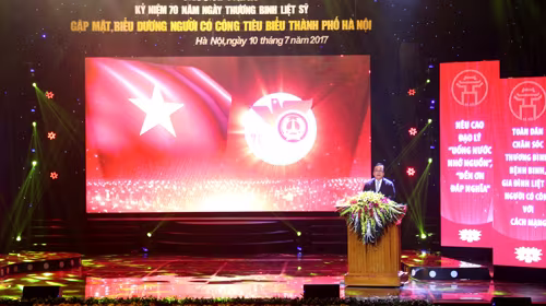 Bí thư Thành ủy Hoàng Trung Hải: Đền ơn đáp nghĩa trở thành nét đẹp văn hóa của người Hà Nội ảnh 1 Bí thư Thành ủy Hoàng Trung Hải: Đền ơn đáp nghĩa trở thành nét đẹp văn hóa của người Hà Nội ảnh 1