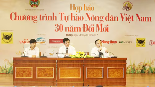 Công bố 63 nông dân Việt Nam xuất sắc năm 2017 ảnh 1 Công bố 63 nông dân Việt Nam xuất sắc năm 2017 ảnh 1