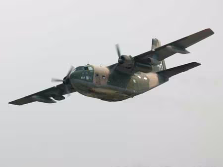 Giải pháp thay lốp C-123 (trong ảnh) cho C-130 làm giảm tải trọng của C-130 tuy nhiên vẫn đảm bảo yêu cầu nhiệm vụ chiến đấu.