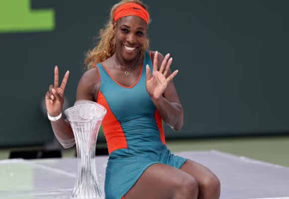 Serena Williams phấn khích với kỷ lục 7 lần vô địch Miami ảnh 1 Serena Williams phấn khích với kỷ lục 7 lần vô địch Miami ảnh 1