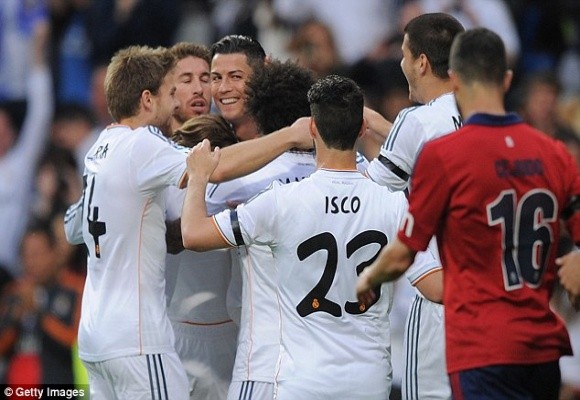 Ronaldo lập cú đúp, Real thắng dễ Osasuna ảnh 4 Ronaldo lập cú đúp, Real thắng dễ Osasuna ảnh 4