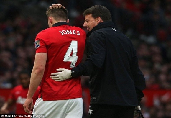Phil Jones vỡ mộng World Cup vì chấn thương? ảnh 2 Phil Jones vỡ mộng World Cup vì chấn thương? ảnh 2
