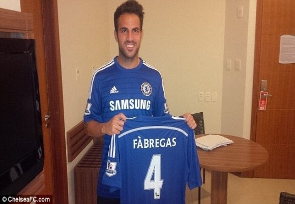 Nóng: Chelsea chính thức chiêu mộ Cesc Fabregas với 30 triệu bảng ảnh 1 Nóng: Chelsea chính thức chiêu mộ Cesc Fabregas với 30 triệu bảng ảnh 1