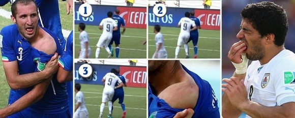 Nóng: Nhận án phạt “khủng” từ FIFA, Luis Suarez chia tay World Cup ảnh 2 Nóng: Nhận án phạt “khủng” từ FIFA, Luis Suarez chia tay World Cup ảnh 2