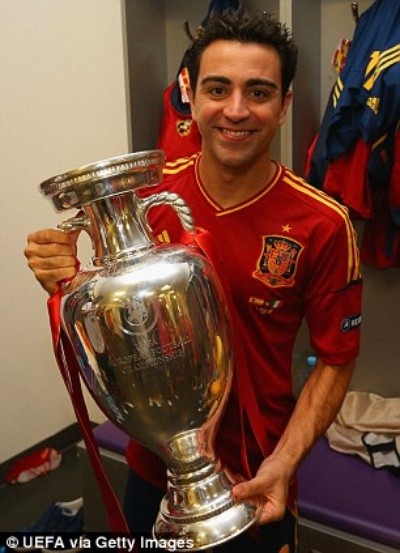 Xavi chia tay đội tuyển quốc gia sau ác mộng World Cup 2014 ảnh 2 Xavi chia tay đội tuyển quốc gia sau ác mộng World Cup 2014 ảnh 2