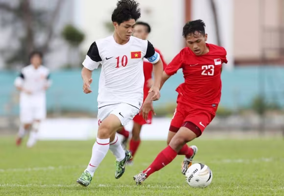 U19 Việt Nam thắng đậm 4-0 trước U21 Singapore ảnh 4 U19 Việt Nam thắng đậm 4-0 trước U21 Singapore ảnh 4