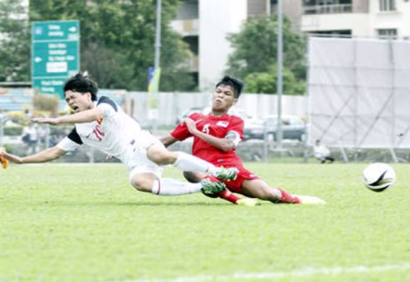 U19 Việt Nam thắng đậm 4-0 trước U21 Singapore ảnh 3 U19 Việt Nam thắng đậm 4-0 trước U21 Singapore ảnh 3