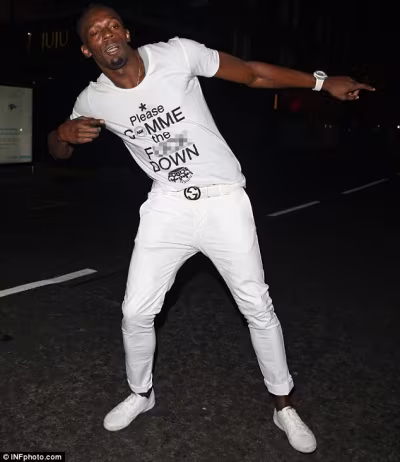 “Tia chớp đen” Usain Bolt gãy răng sau đêm “ăn chơi, thác loạn” ở London ảnh 1 “Tia chớp đen” Usain Bolt gãy răng sau đêm “ăn chơi, thác loạn” ở London ảnh 1