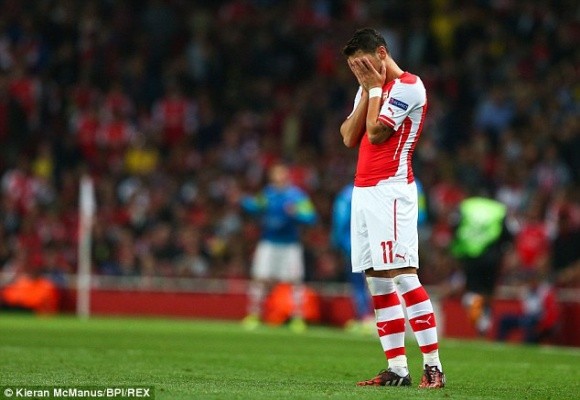 Arsenal “thủng” lỗ chỗ hàng thủ, mỏi mắt chờ Ozil ảnh 3 Arsenal “thủng” lỗ chỗ hàng thủ, mỏi mắt chờ Ozil ảnh 3