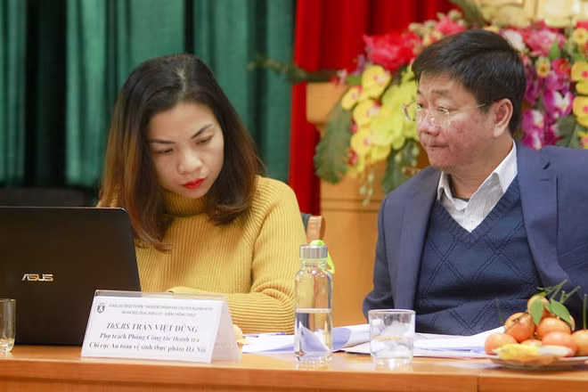 Giao lưu trực tuyến "Thí điểm thanh tra chuyên ngành ATTP ở Hà Nội: Tăng hiệu lực, giảm chồng chéo" ảnh 11 Giao lưu trực tuyến "Thí điểm thanh tra chuyên ngành ATTP ở Hà Nội: Tăng hiệu lực, giảm chồng chéo" ảnh 11