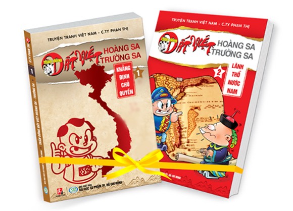 Truyện tranh khẳng định chủ quyền Hoàng Sa - Trường Sa ảnh 1 Truyện tranh khẳng định chủ quyền Hoàng Sa - Trường Sa ảnh 1