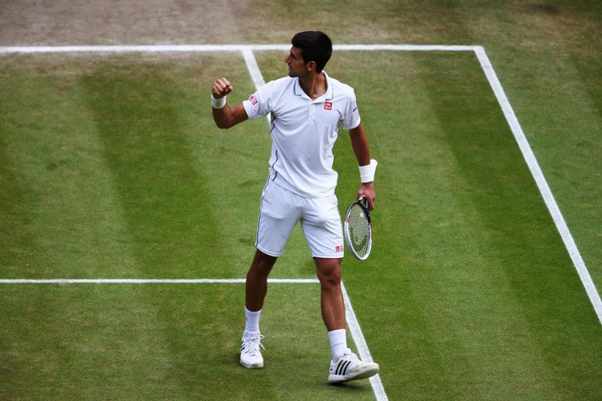 Wimbledon 2014: Djokovic lên ngôi sau chiến thắng nghẹt thở trước Federer ảnh 4 Wimbledon 2014: Djokovic lên ngôi sau chiến thắng nghẹt thở trước Federer ảnh 4